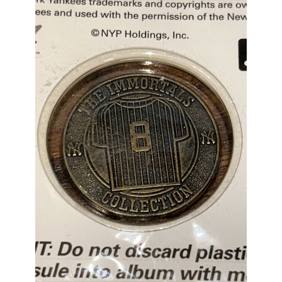 Yogi Berra 2005 New York Yankees NY Post Medallion Coin The Immortals Collection - Picture 7 of 7